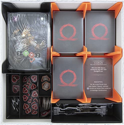 Feldherr Organizer Compatible con God of War: The Card Game - Caja del Juego Principal