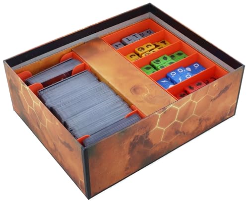 Feldherr Organizer Compatible con Terraforming Mars: The Dice Game - Caja del Juego Principal