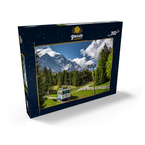 Ferrocarril Bávaro De Zugspitze contra Zugspitze Cerca De Garmisch-Partenkirchen - Premium 200 Piezas Puzzles - Colección Especial MyPuzzle de Puzzle Galaxy