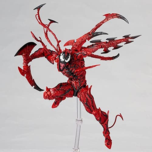 Figura de acción Venom, Carnage Venom Anime Action PVC Figura de Personajes móviles Modelo Estatua Juguetes Adornos de Escritorio, Venom Figura de acción Coleccionable Figura