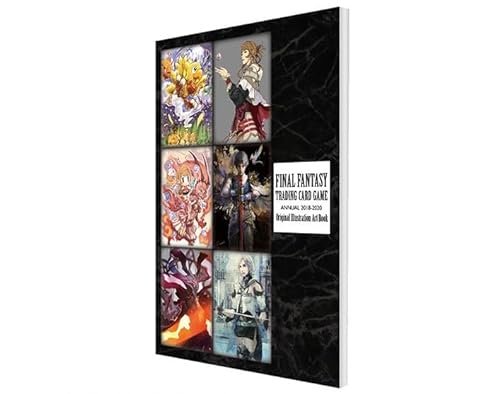 Final Fantasy Trading Card Game Anual 2018-2020 Original Ilustración Art Book
