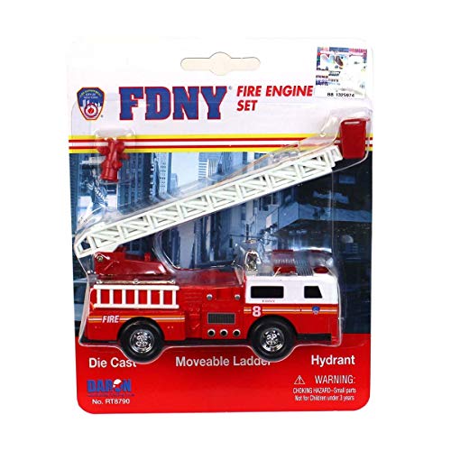 Fire Department Ney York Escalera Carro