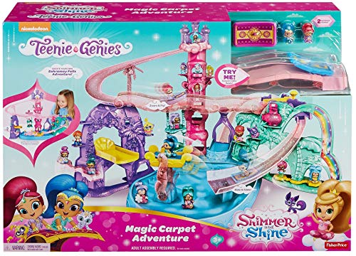 Fisher-Price Shimmer & Shine - Accesorios muñecas, Aventuras en Alfombra mágica (DYW01)
