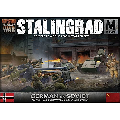 Flames of War - Juego de inicio de la Segunda Guerra Mundial de Stalingrado