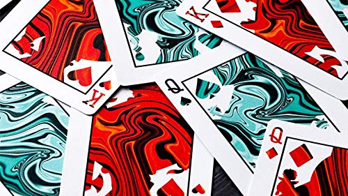 FLUID-2019 Edition Naipes de CardCutz | Cool Collectable Poker Deck | Cartas para magos y trucos de magia