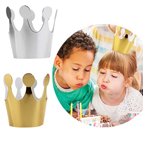 FOMIYES 10 Piezas Coronas De Cumpleaños Para El Aula De Los Niños Coronas De Papel Para Niños Fiesta De Papel Favores De Fiesta De Juego De Tronos Sombrero De Cumpleaños Notorio Princesa