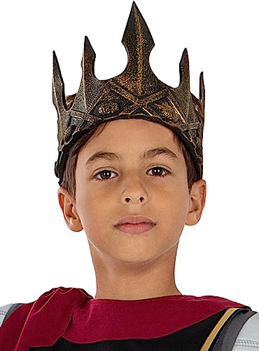 Funidelia | Corona de rey medieval para hombre y mujer Medieval, Edad Media, Caballero - Accesorios para adultos, accesorio para disfraz - Marrón