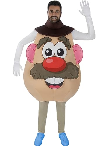 Funidelia | Disfraz de Mr Mrs Potato para hombre y mujer Mr. Potato, Original y Divertido, Hasbro - Disfraz para adultos y divertidos accesorios para Fiestas, Carnaval y Halloween - Talla única