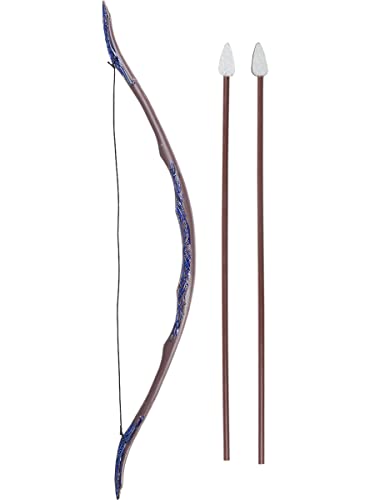 Funidelia | Set de arco y flechas de guerrero Medieval para hombre y mujer Medieval, Edad Media, Caballero - Accesorios para adultos, accesorio para disfraz - Marrón