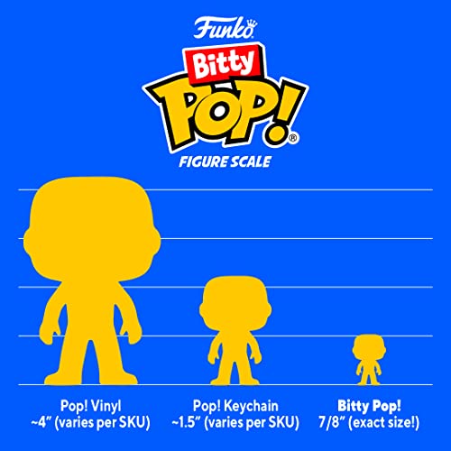 Funko Bitty POP! Disney - Sorcerer Mickey 4 Paquete Incluye Sorcerer Mickey, Dale, Princesa Minnie, And A Mystery Figure Y Una Mini Figura Misteriosa De Sorpresa - 2.3 Cm - Idea De Regalo