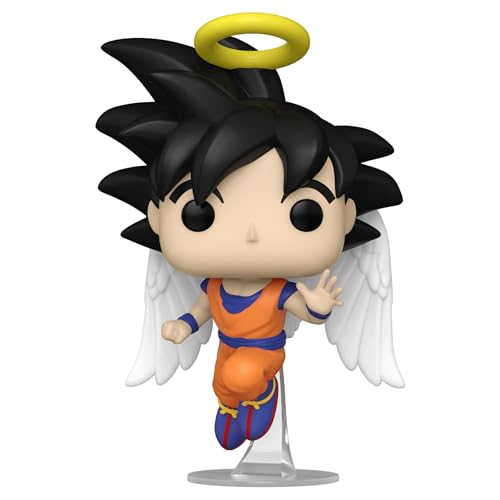 Funko Pop! Animation: Dragon Ball Z - Goku con alas (ángel) Edición especial Multicolor Chase Glow Figura de vinilo exclusiva #1430