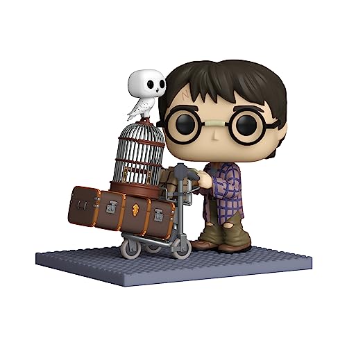 Funko Pop! Deluxe: HP Anniversary - Harry Potter Pushing Trolley - Figura de Vinilo Coleccionable - Idea de Regalo- Mercancia Oficial - Juguetes para Niños y Adultos - Movies Fans