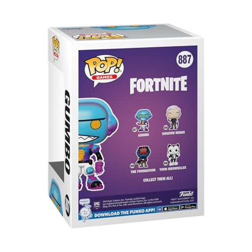Funko POP! Games: Fortnite - Gumbo - Figuras Miniaturas Coleccionables Para Exhibición - Idea De Regalo - Mercancía Oficial - Juguetes Para Niños Y Adultos - Fans De Video Games