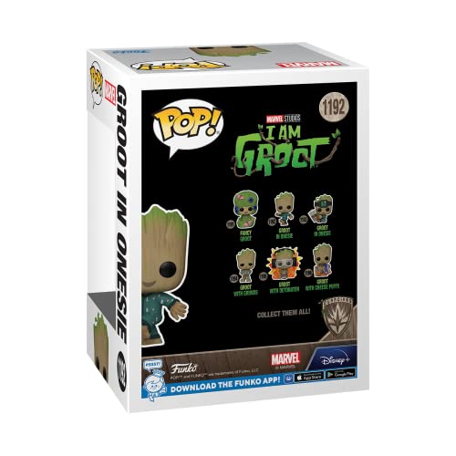 Funko Pop! Marvel: Guardians of The Galaxy - Groot PJs - (Dancing) - Groot Shorts - Figura de Vinilo Coleccionable - Idea de Regalo- Mercancia Oficial - Juguetes para Niños y Adultos - TV Fans