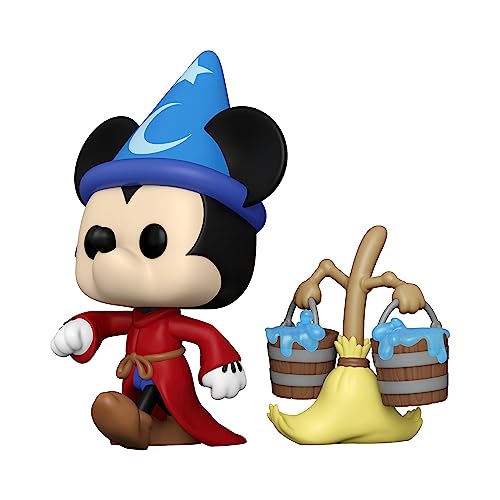 Funko Pop! Movie Poster: Disney - Mickey Mouse - Fantasia - Figura de Vinilo Coleccionable - Idea de Regalo- Mercancia Oficial - Juguetes para Niños y Adultos - Muñeco para Coleccionistas
