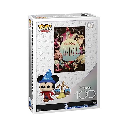 Funko Pop! Movie Poster: Disney - Mickey Mouse - Fantasia - Figura de Vinilo Coleccionable - Idea de Regalo- Mercancia Oficial - Juguetes para Niños y Adultos - Muñeco para Coleccionistas