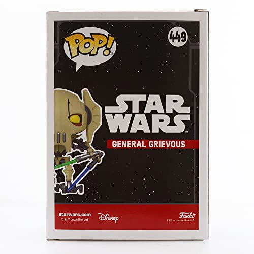 Funko Pop Star Wars General Grievous w/Lightsabers #449 Exclusive Edition Figura Star Wars, 56139