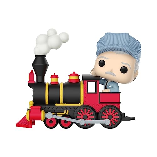 Funko Pop! Trains: Disney 100 - Walt Disney On Engine - Exclusiva Amazon - Figura de Vinilo Coleccionable - Idea de Regalo- Mercancia Oficial - Juguetes para Niños y Adultos