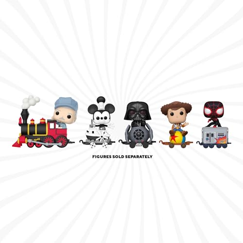 Funko Pop! Trains: Disney 100 - Walt Disney On Engine - Exclusiva Amazon - Figura de Vinilo Coleccionable - Idea de Regalo- Mercancia Oficial - Juguetes para Niños y Adultos