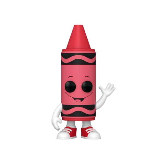 Funko POP! Vinyl: Crayola - Red Crayon - Figuras Miniaturas Coleccionables Para Exhibición - Idea De Regalo - Mercancía Oficial - Juguetes Para Niños Y Adultos - Fans De Ad Icons