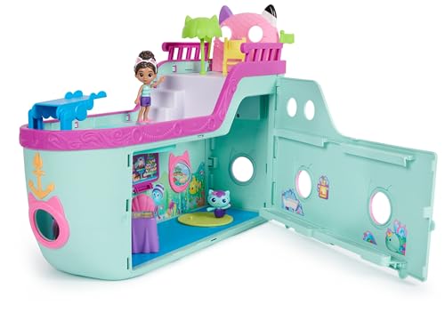 Gabby's Dollhouse Gabby, Crucero 2 Figuras Sorpresa y Accesorios para la casa de muñecas, Juguetes niñas a Partir de 3 años, Medium (Spin Master 778988502006)