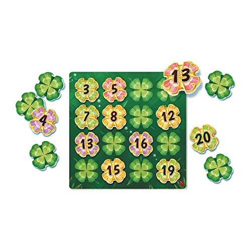 Game Factory Lucky Numbers 646307 táctica para Adultos y niños a Partir de 8 años, Juego Familiar, para 1-4 Jugadores