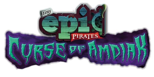 Gamelyn Games | Tiny Epic: Pirates – Piratas – Maldición de Amdiak | Ampliación | Juego Familiar | Juego de Mesa | 1-4 Jugadores | A Partir de 12+ años | 45+ Minutos | Español