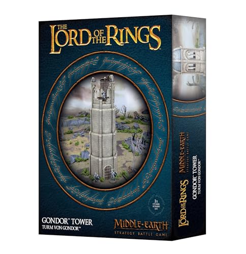 Games Workshop - Juego de Batalla de Estrategia de la Tierra Media (el Señor de los Anillos): Torre Gondor