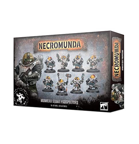 Games Workshop - Warhammer 40.000 - Necromunda: buscadores de sentadillas Ironhead