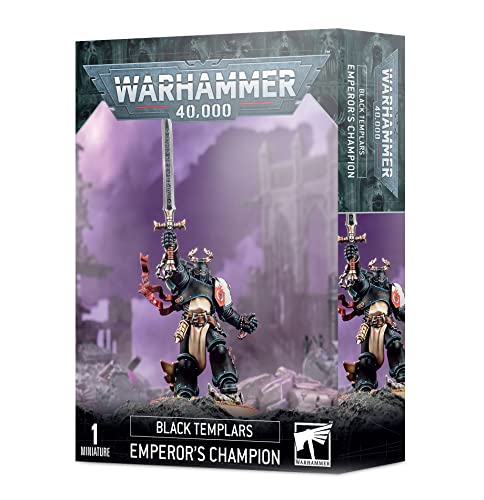 Games Workshop - Warhammer 40,000 - Templarios negros: Campeón del Emperador