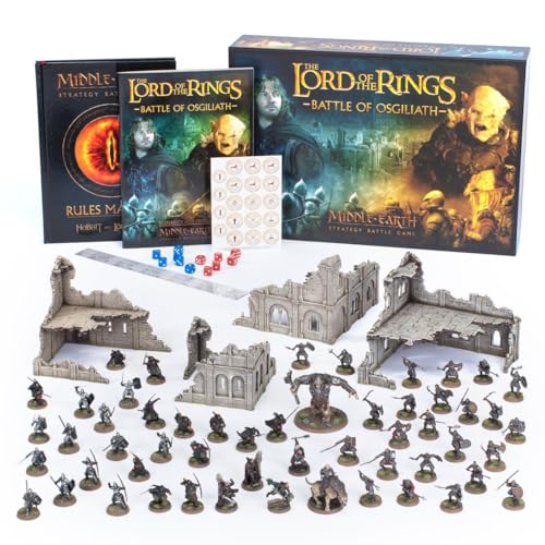 GAMES WORKSHOP Warhammer Middle Earth - The Lord of The Rings Battle of Osgiliath (Anglais), Gris