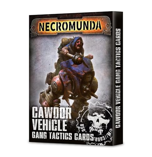 Games Workshop - Warhammer - Necromunda: Cartas tácticas de vehículos Cawdor