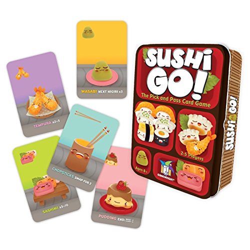 Gamewright Sushi Go The Pick and Pass Juego de cartas