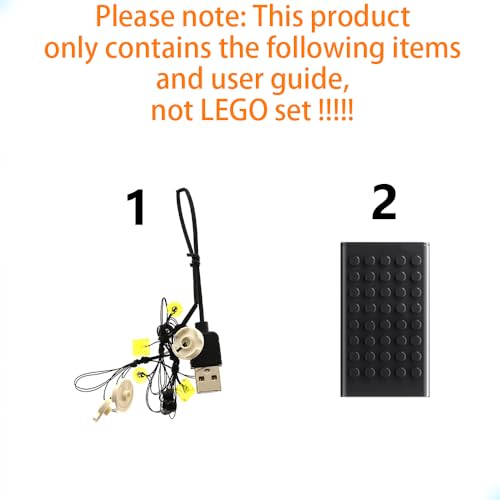 GEAMENT Kit de Luces LED Compatible con Lego Disney Vuelo sobre Londres de Peter Pan y Wendy 43232 (Juego Lego no Incluido)