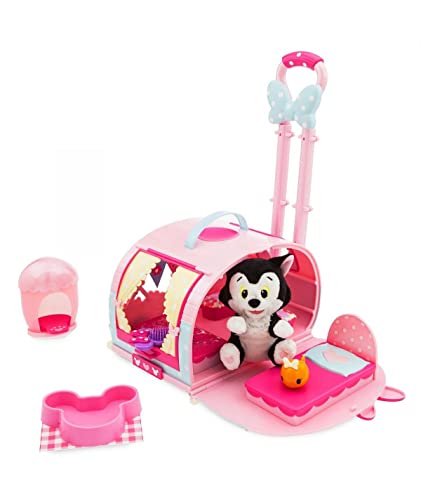 Generic Dis Ney Store Play Juego de juegos Minnie.Mouse Minnie Original Figaro Transportín