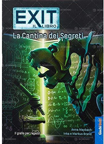 Giochi Uniti - Salida El Libro La Cantina de los Secretos, Escape Room, Libro-Juego, Edición Italiana, GU3306