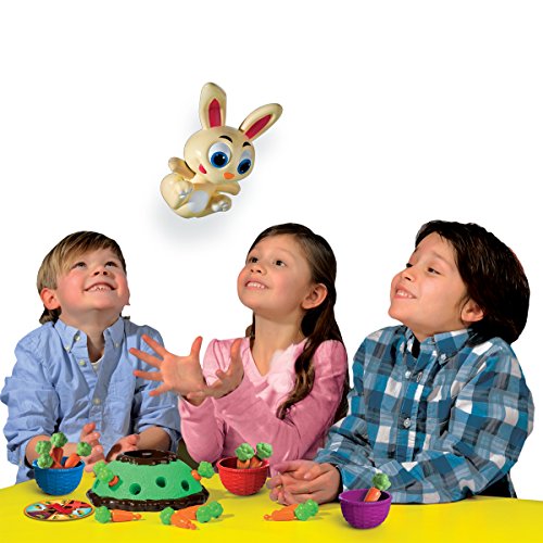 GOLIATH Atrapador de Conejo, Juego de Mesa para niños y niñas a Partir de Cuatro años, Juego de acción con Conejo y Zanahorias, estimula los Reflejos, Multicolor, 926358.006