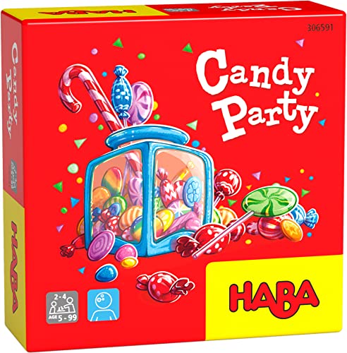 HABA 306591 - Candy Party, Juego Infantil de Mesa de Memoria. Más 5 años
