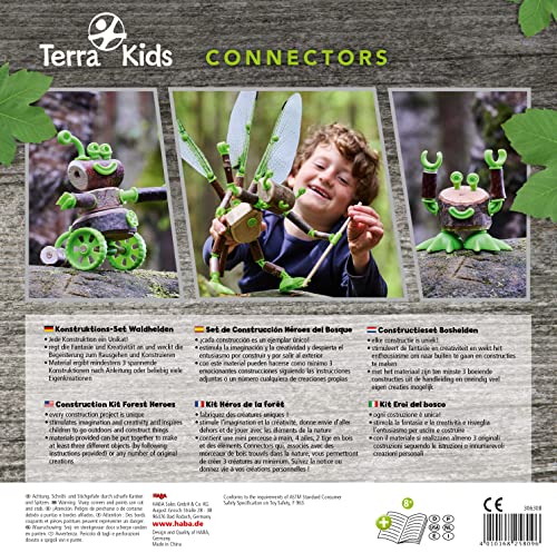HABA- Niños Forêt Terra Kids Connectors Forest Hero Kit-Juego al Aire Libre-A Partir de 8 años-306308, Color Verde, Talla Unica (306308)