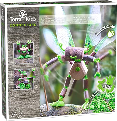HABA- Niños Forêt Terra Kids Connectors Forest Hero Kit-Juego al Aire Libre-A Partir de 8 años-306308, Color Verde, Talla Unica (306308)
