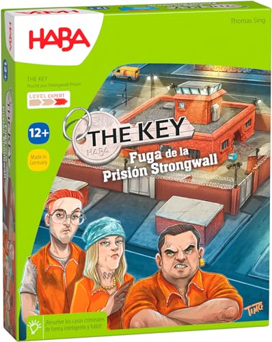 HABA- The Key – Fuga de la Prisión Strongwall Juego Familiar de Mesa, Multicolor (1306842005)