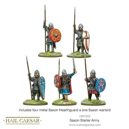 Hail Caesar Warlord Games, Saxon Starter Army - Wargaming miniatures