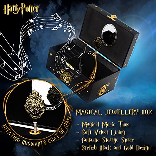Harry Potter - Joyero musical - Caja de joyas para niños, idea de regalo para niña