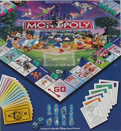Hasbro Disney Monopoly by