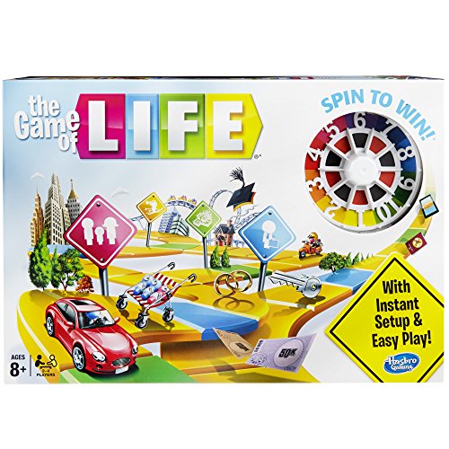 Hasbro Gaming 04000 - The Game of Life, Juego de Tablero (versión en inglés)