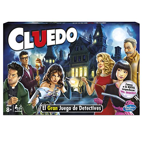 Hasbro Gaming Clasico Cluedo (Versión Española) (38712546) & Gestos Juego de Mesa, Multicolor (B0638105) 8 años to 99 años