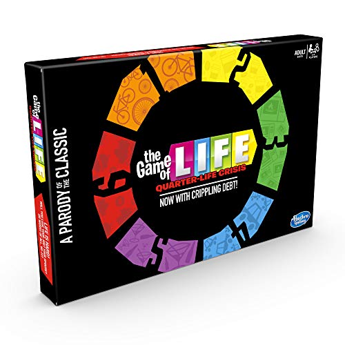 Hasbro Gaming Juego de Mesa The Game of Life, Quarter Life Crisis