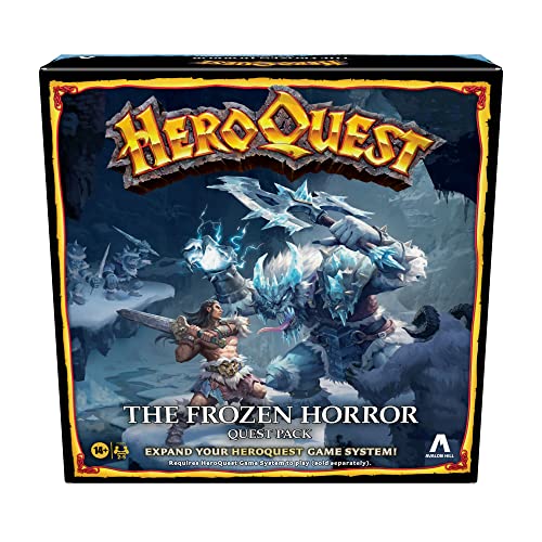 Hasbro HEROQUEST EXP Frozen Horror (Ingles) Juegos de Mesa, Multicolor, 64 x 267 x 267 millimeters (Last Level F5815)