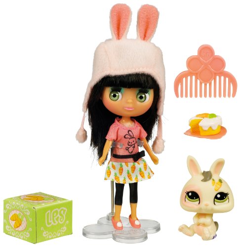 Hasbro Littlest Pet Shop Blythe loves Pet Shop Surtido - Muñeca con mascota de juguete y accesorios