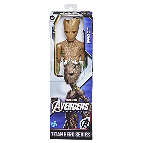 Hasbro - Marvel Avengers Titan Hero Series - Figura de Groot de 30 cm - Avengers: Endgame - para niños a Partir de 4 años